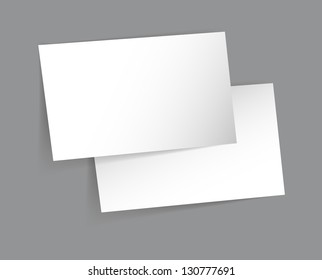 blank business card