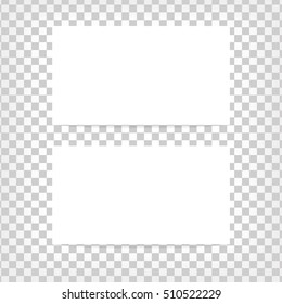 blank business card