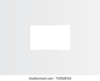 blank business card