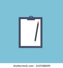 Blank business report icon EPS Vector