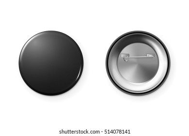 Blank button badge.