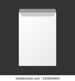 blank c4 envelope mockup