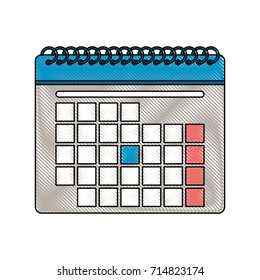 blank calendar icon image 