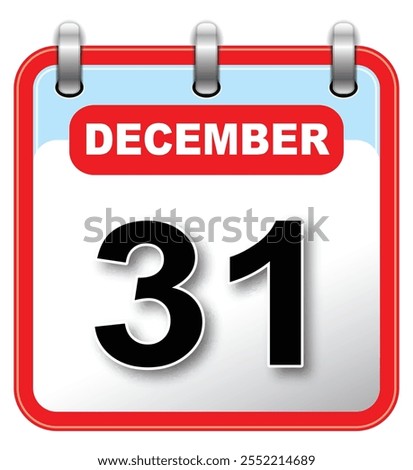 Blank Calendar icon isolated on white, Blank Red isolated calendar template in red stand up, Calendar vector icon. Vector illustration of calendar. EPS-10 file is available.