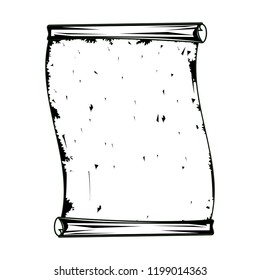Blank calendar isolated