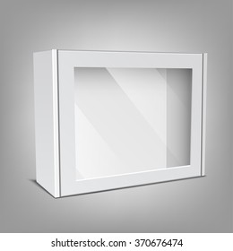 Blank cardboard box 