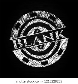 Blank with chalkboard texture