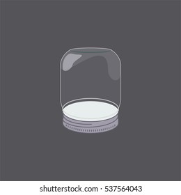 Blank Christmas snow globe