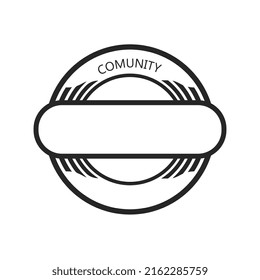 blank circle  logo frame inspiration