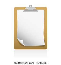 blank clipboard