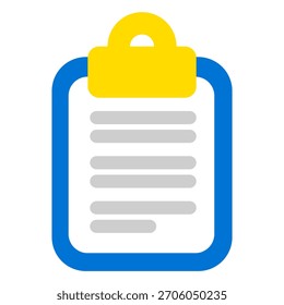 Blank Clipboard Icon for Notes, Tasks, Planning Templates, Documentation, and General Organizational Use