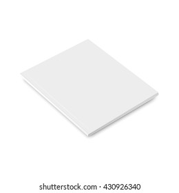 Blank closed magazine