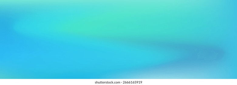 Malla de degradado ondulado de color en blanco. Fondo de oficina turquesa. Malla degradada ondulada brillante vívida. Ilustración de superficie lisa colorida del agua del océano. Fondo de líneas Horizontales de arco iris oscuro.eps10