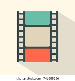 Green Filmstrip Vector Stock Vector (Royalty Free) 656213980