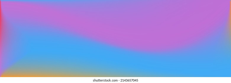 Blank Colorful Horizontal Lines Backdrop. Water Natural Color Blurred Texture Illustration. Bright Sea Wavy Gradient Mesh. Multicolor  Rainbow Trendy Background. Vivid Ocean Wavy Gradient Mesh.