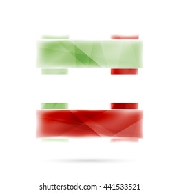 Blank colorful stripes. Business geometric style infographics background. Vector illustration