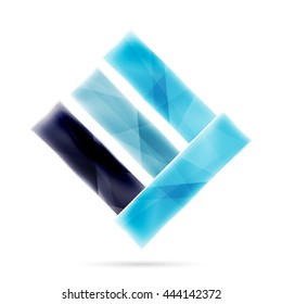 Blank colorful stripes. Business geometric style infographics background. Vector illustration
