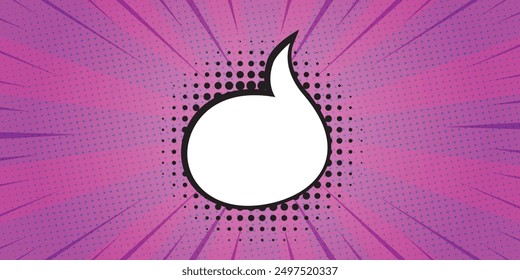 Blank comic cartoon pink background with thunder lightning. empty dialog background thunder lightning. Comic background cartoon style, Comic books dialog bubbles. Cartoon book superhero scrapbook.