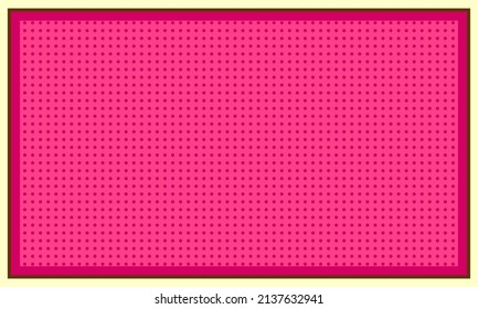 Blank comic cartoon pink halftone background