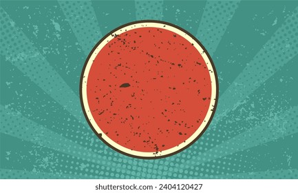 Blank comic cartoon retro classic style background