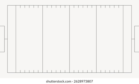 Blank comic strip template with four panels. Comic strip layout for creative storytelling. Use this comic strip for designing unique comic stories. Background with copy space, vector.