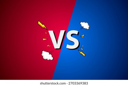 Leeres Comic-gegen-Hintergrund-Template. Vektorgrafik.