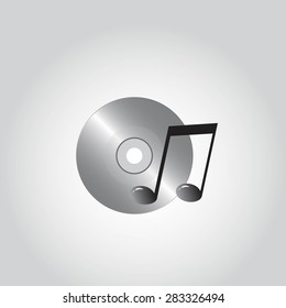  Blank Compact disc CD or DVD (vector)