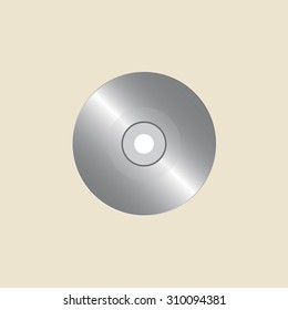 Blank Compact disc CD or DVD (vector)