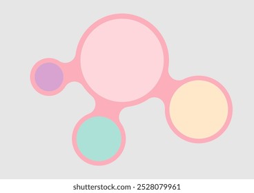 Leere Unternehmens-Prozessdiagramm oder Datenvisualisierung Infografik Vorlage als Vektor mit 3 Optionen können für Fortschritt, Diagramm, Jahresbericht, Web-Design verwendet werden. Geschäftskonzept.