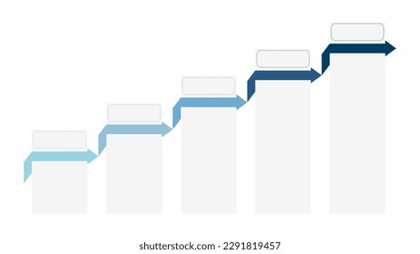 Blank company process chart infographic template vector can be used for workflow layout, diagram, annual report, web design. Business concept with options, steps or processes.