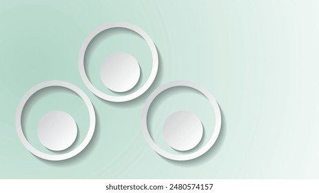 Blank company process chart infographic template as vector with 3 options can be used for progress, diagram, annual report, web design. Business concept in minimal design.