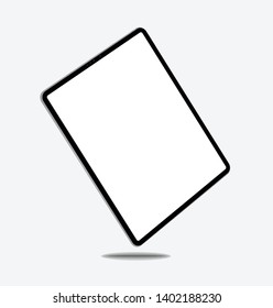 blank computer tablet for mockup vector eps 10