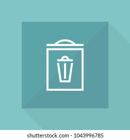 Blank concept vector icon