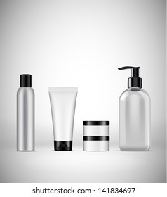 blank cosmetics packaging