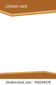 Blank design template