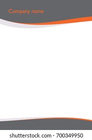 Blank design template