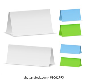 Blank Desk Calendars, vector eps10 illustration