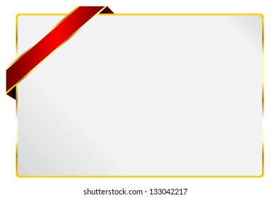 Blank Diploma Certificate Document Vector