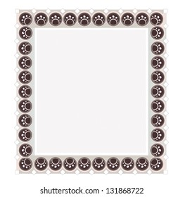 Blank Diploma Frame Template 3