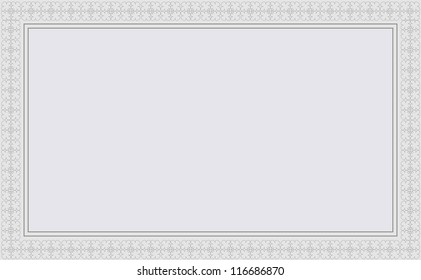 Blank Diploma. Jpeg Version Also Available In Gallery.