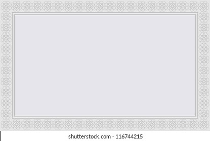 Blank Diploma Template. Jpeg Version Also Available In Gallery.