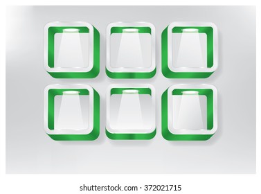 Blank Display for Exhibition Interior