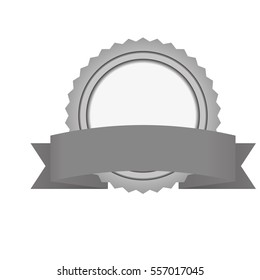 blank emblem icon image vector illustration design 
