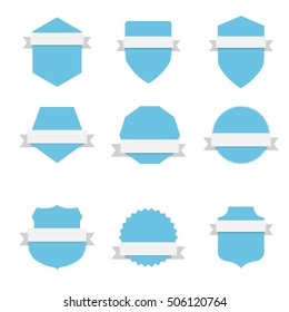 blank emblem label 