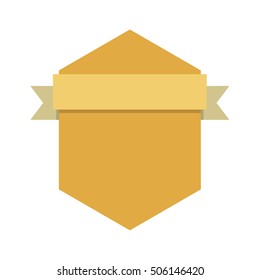 blank emblem label