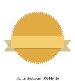 blank emblem label