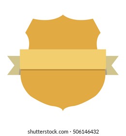 blank emblem label