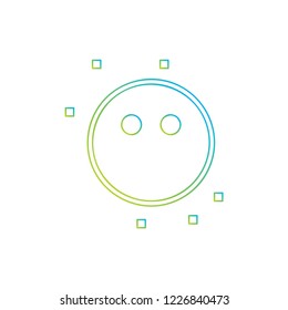 Blank Emoji Icon Design Vector Illustration Eps.10