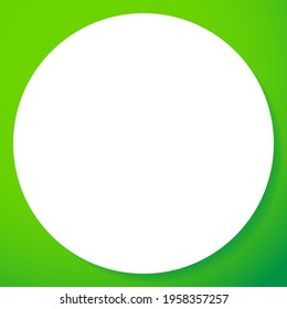 Blank, empty circle, orb and sphere button, badge, and pin shape design element