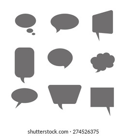 50,614 Grey Speech Bubble Images, Stock Photos & Vectors 